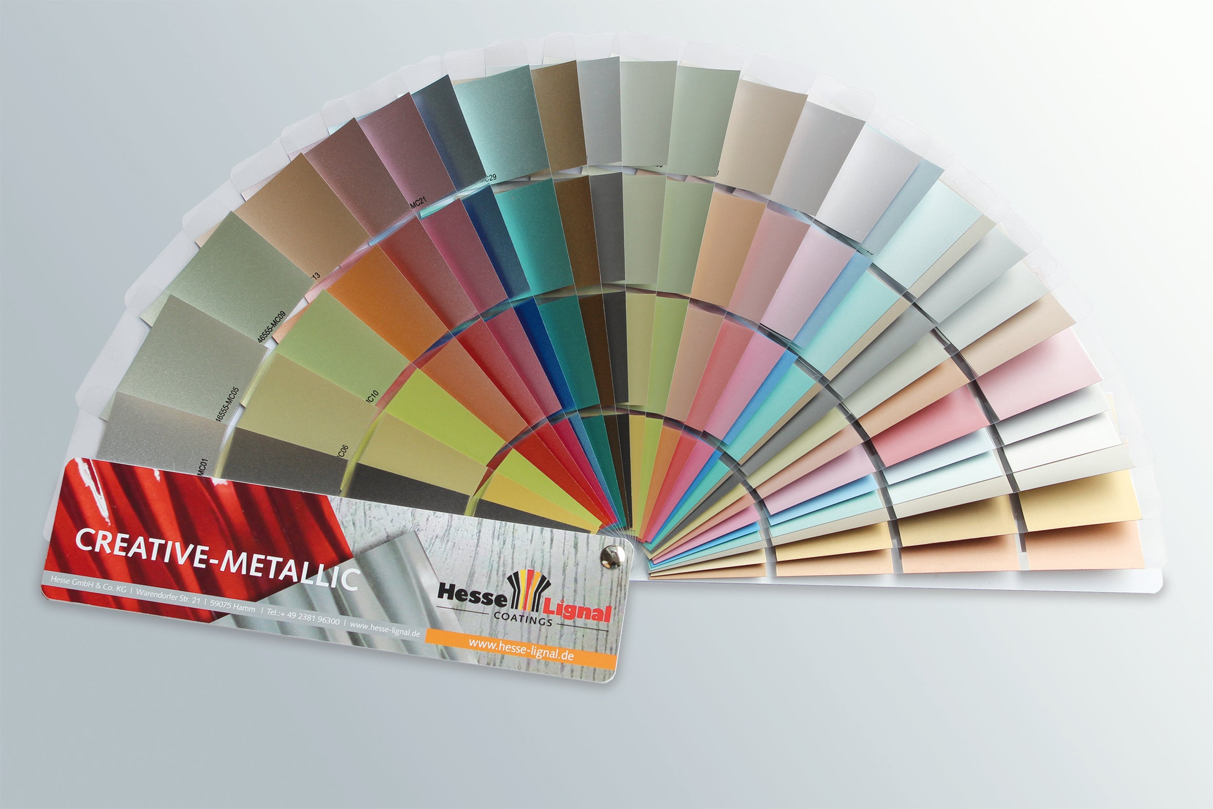 Creative Metallic Colour Chart | Redwood UK